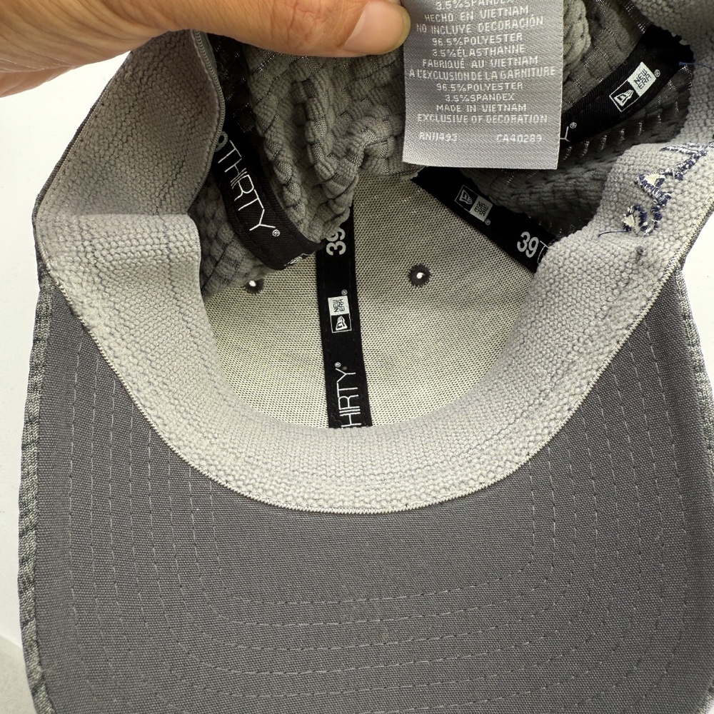 Dallas Cowboys Hat Cap Mens Size L Gray NFL Football New Era Adults - Picture 7 of 7